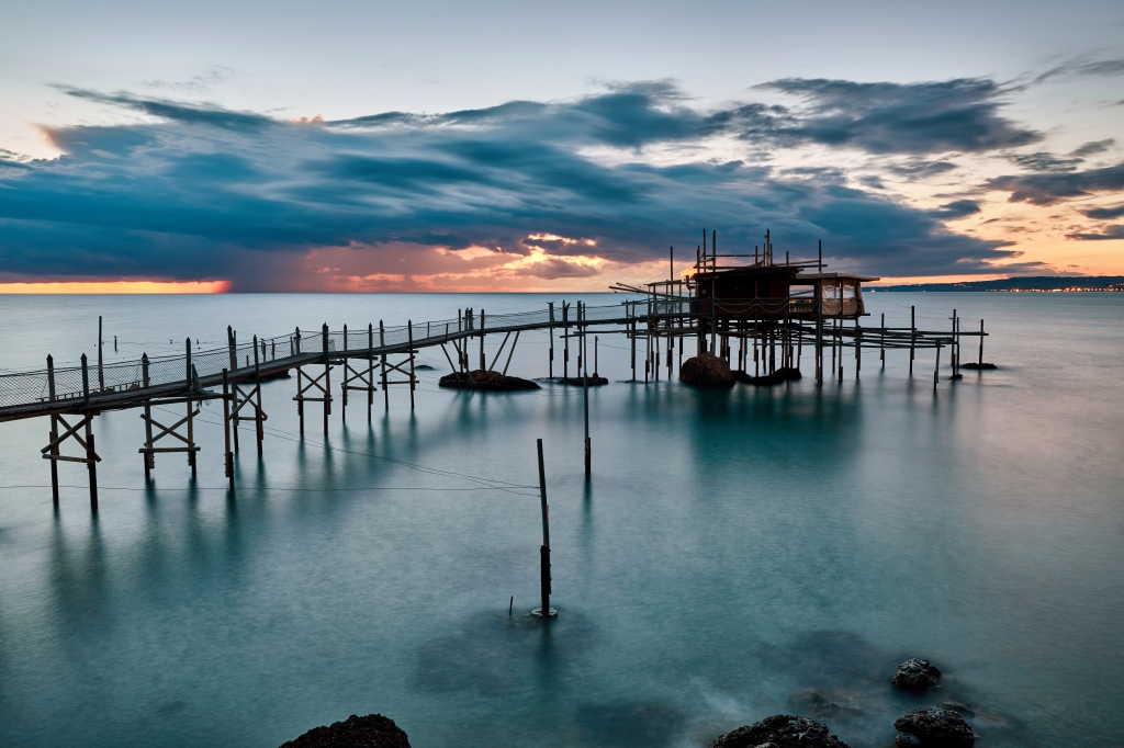 Nuvole all'alba