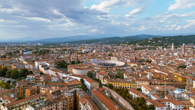 Panoramica aerea di Verona · cristianghisla