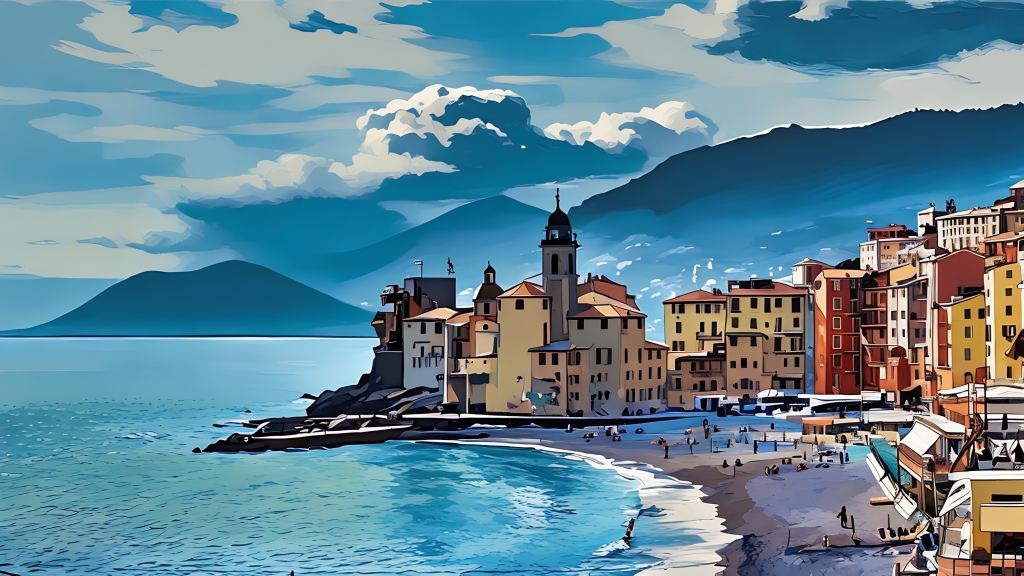 Camogli in primavera