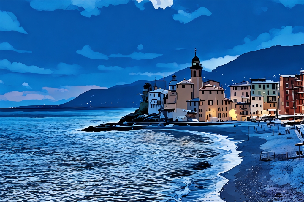 Camogli di sera