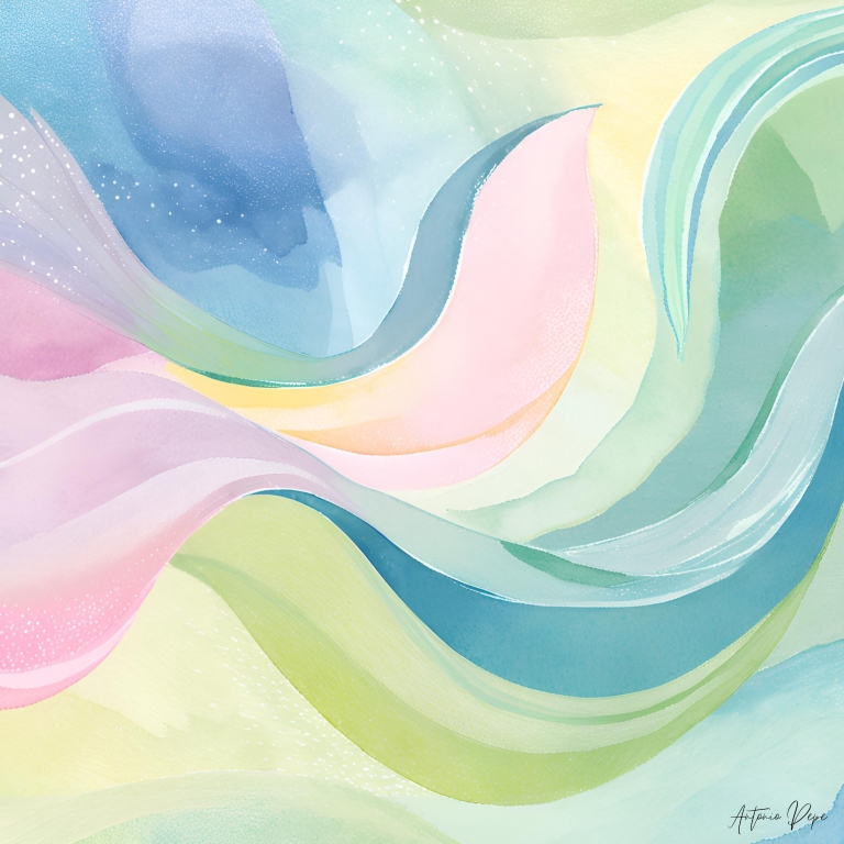 Modern abstract art