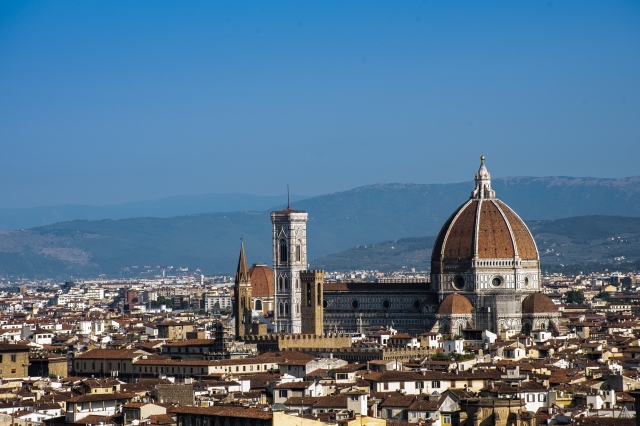 Panorama di Firenze con Cupola del Brunelleschi - Quadro d'autore