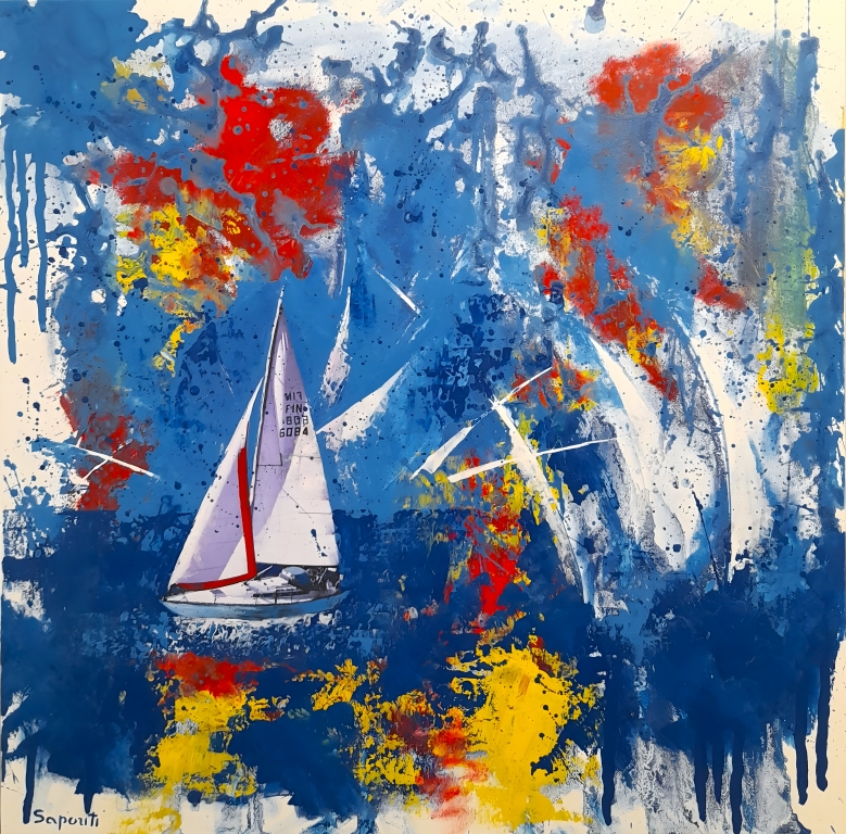 Regata al tramonto
