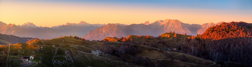 Tramonto sul Pizzoc