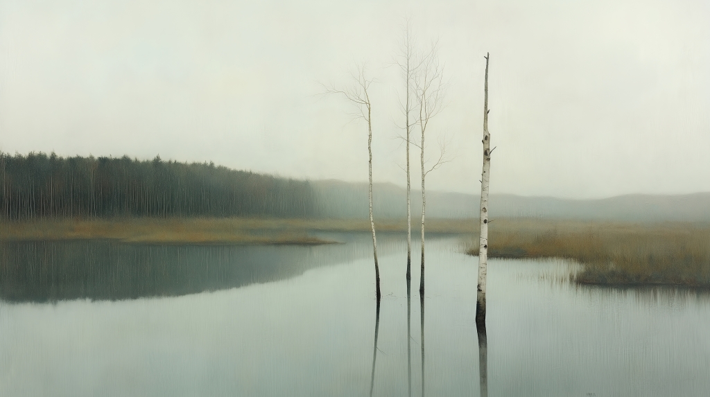Suspended Trees - Metaphysical Lake