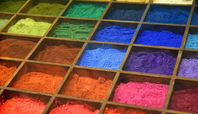 Colori in polvere