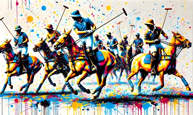 Gioco Polo, arte pop ,quadri modern i,Pop art Contemporary