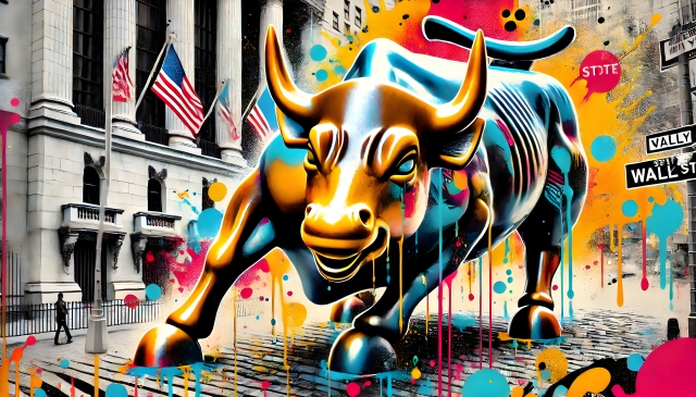 Wall Street, arte moderna,pop art, quadri, dipinti
