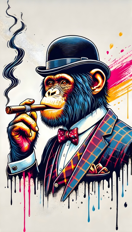 Monkey 4, pop art,  Art Contemporary Art Prints