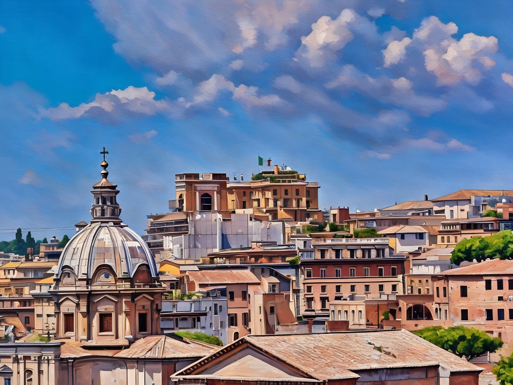 Tetti e Cupole di Roma