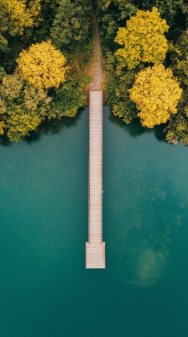 Minimalistic Aerial View Landscapes