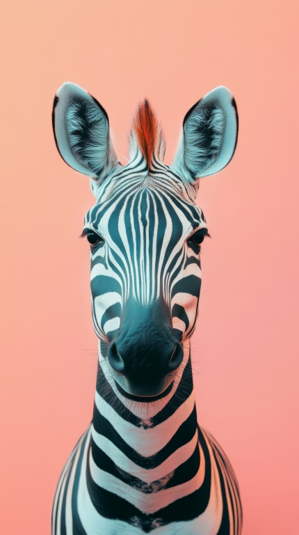Zebra portrait
