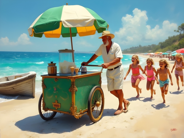 Il vecchio gelataio