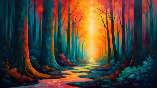 I colori della foresta