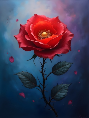 Una rosa nel cielo