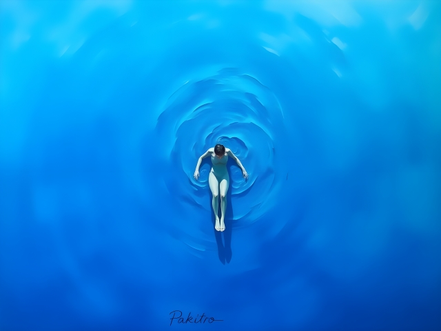 Nel blu