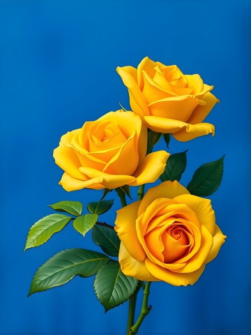 Tre rose gialle per te