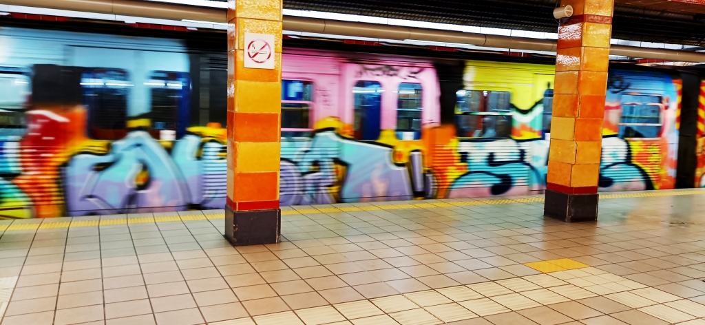 Colori in metropolitana