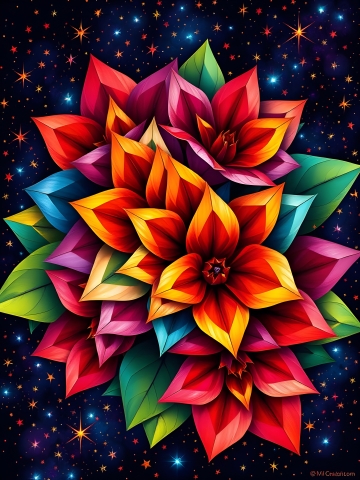 Fiori nello spazio