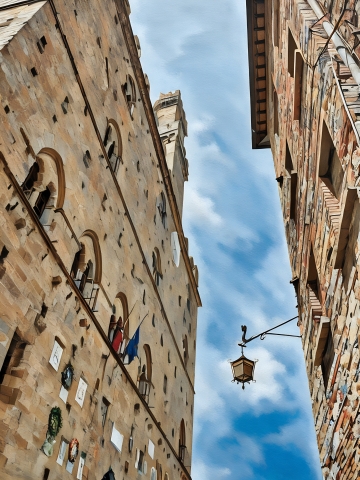 Vicolo Medievale a Volterra