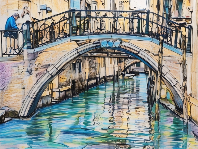 Ponte Veneziano e Riflessi sull’Acqua