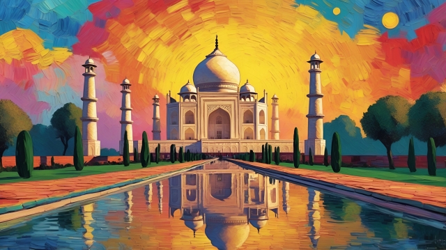 Taj Mahal: Sinfonia al Crepuscolo