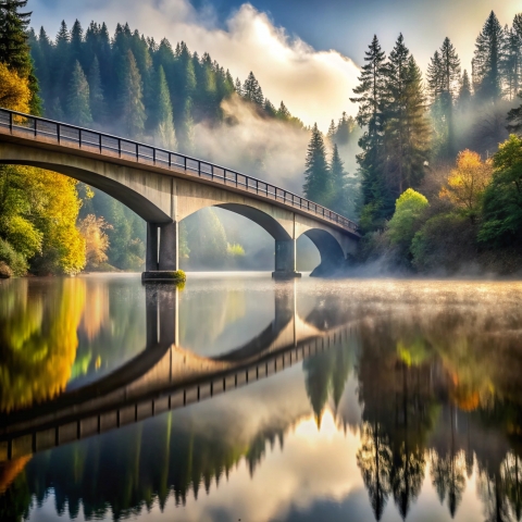 Arch bridge