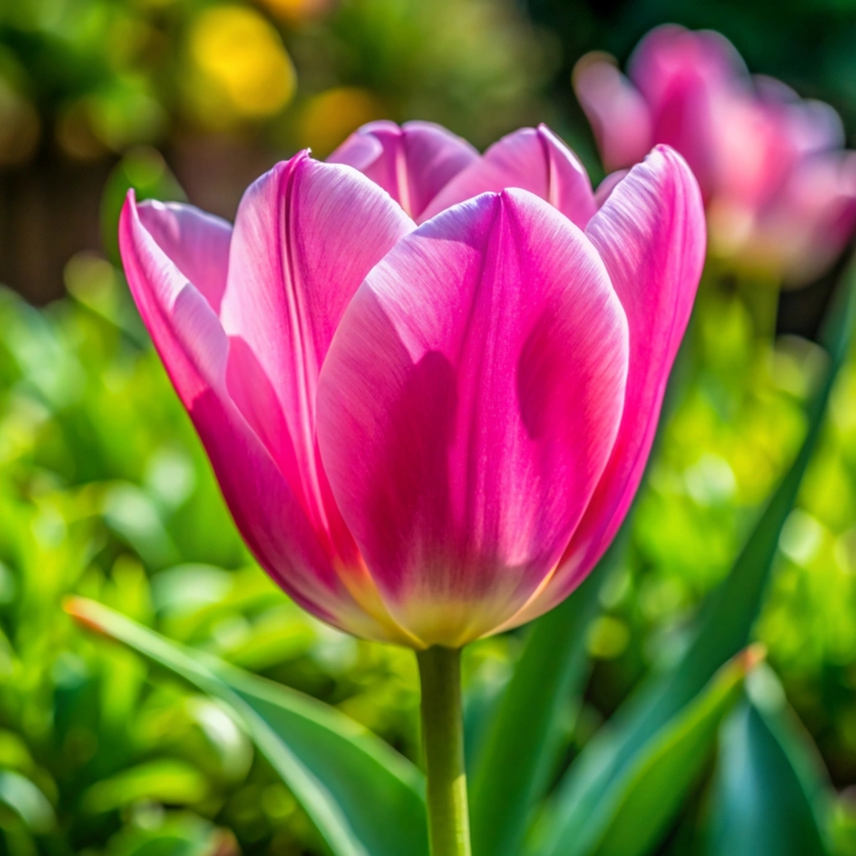 Close up of a tulip