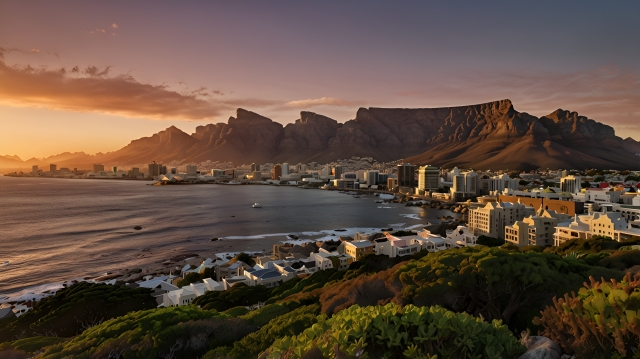 Città del Capo: Skyline e Table Mountain