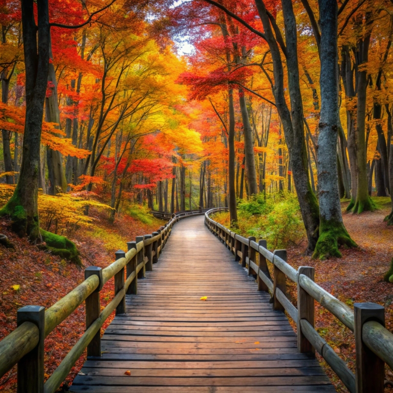 Wooden path