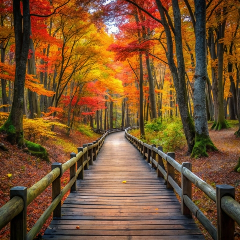Wooden path