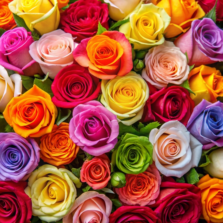 Colorful flowers