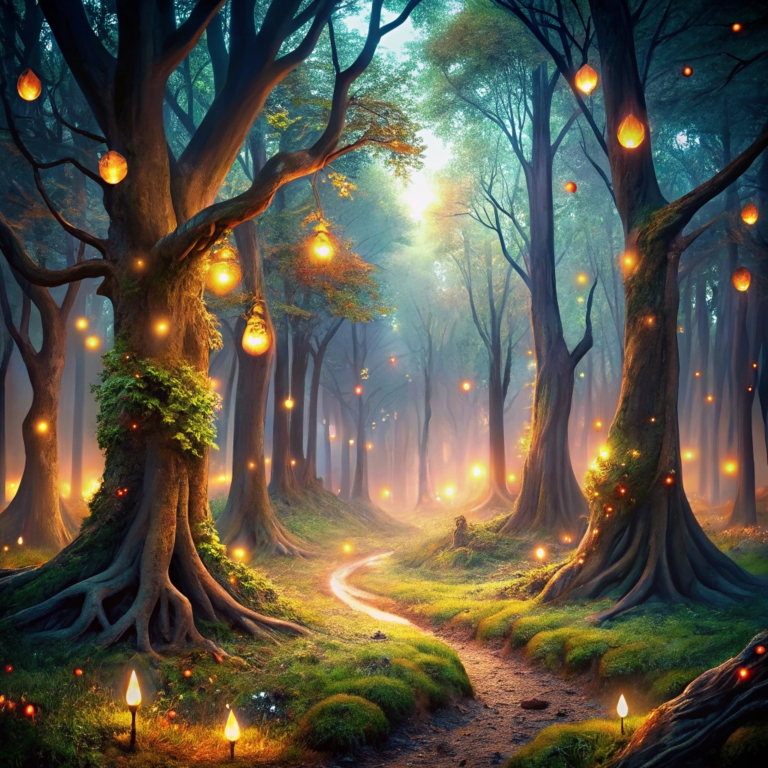Enchanting forest