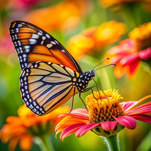 Close up of a butterfly