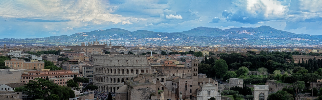 La vastità del Colosseo
