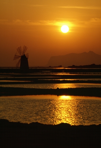 Tramonto a Trapani