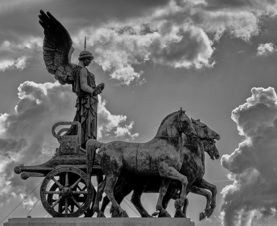 I cavalli alati dell'altare della patria, Roma.