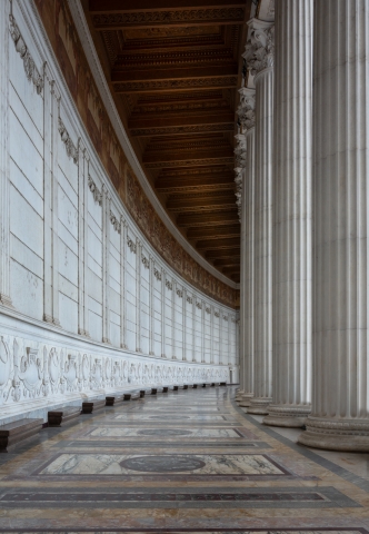 Altare della Patria , il loggiato