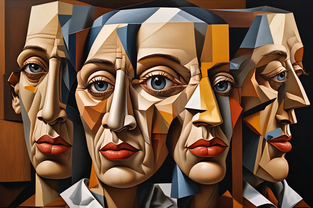 "Volti Cubisti dell'Anima"