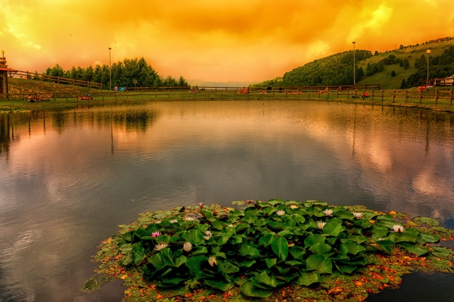 Tramonto riflesso